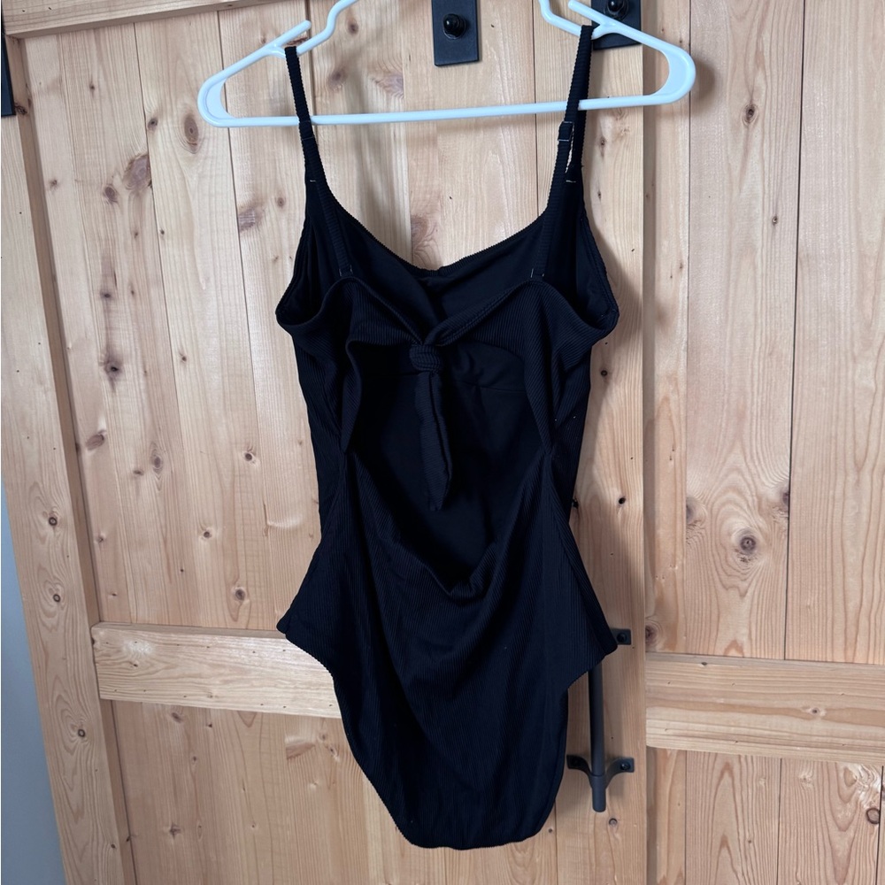 Black One-Piece Swimsuit - Picture 2 of 3